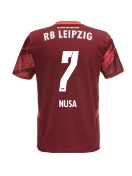 Muži Futbalové oblečenie RB Leipzig Antonio Nusa #7 2024-25 Krátky Rukáv - Preč